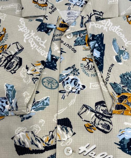 THE NORTH FACE（ザ ノース フェイス）THE NORTH FACE (ザ ノース フェイス) S/S ALOHA Vent SHIRT ベージュ サイズ:Mの古着・服飾アイテム
