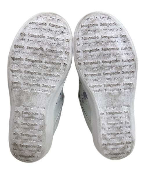 via SANGACIO（ヴィア・サンガチオ）via sangacio (ヴィア・サンガチオ) スニーカー ベージュ サイズ:24.5㎝の古着・服飾アイテム