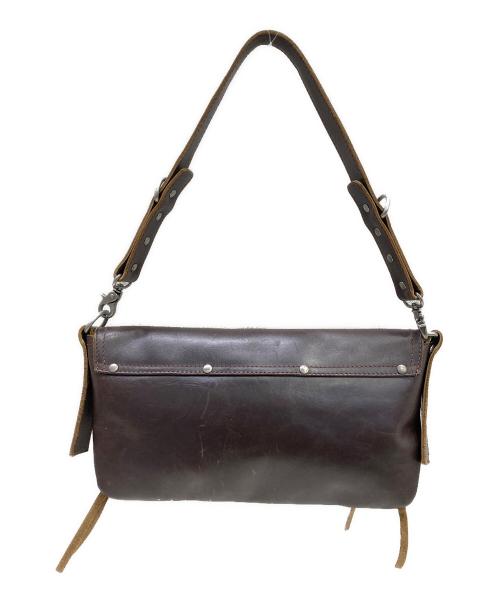 DIESEL（ディーゼル）DIESEL (ディーゼル) ワンショルダーバッグ ブラウンの古着・服飾アイテム