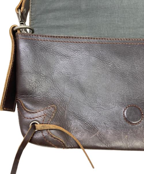 DIESEL（ディーゼル）DIESEL (ディーゼル) ワンショルダーバッグ ブラウンの古着・服飾アイテム