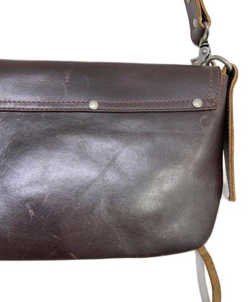 DIESEL（ディーゼル）DIESEL (ディーゼル) ワンショルダーバッグ ブラウンの古着・服飾アイテム