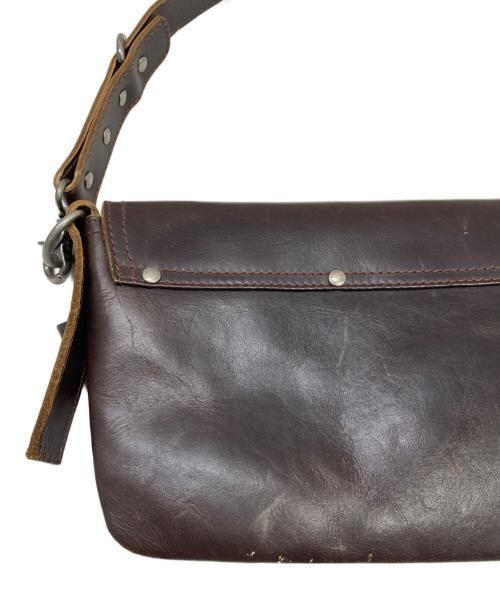 DIESEL（ディーゼル）DIESEL (ディーゼル) ワンショルダーバッグ ブラウンの古着・服飾アイテム
