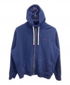 POLO RALPH LAURENポロ・ラルフローレン）の古着「ジップパーカー」｜ネイビー