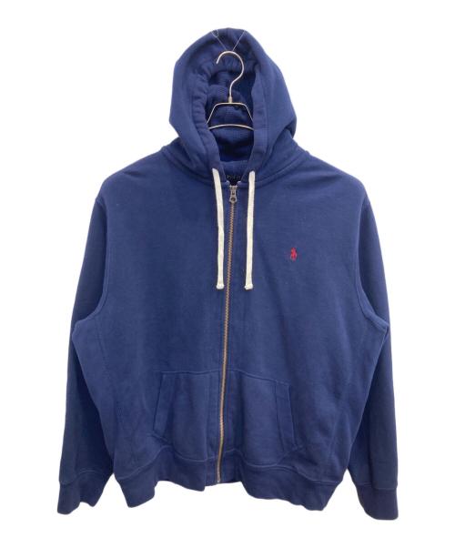 POLO RALPH LAUREN（ポロ・ラルフローレン）POLO RALPH LAUREN (ポロ・ラルフローレン) ジップパーカー ネイビー サイズ:XXLの古着・服飾アイテム