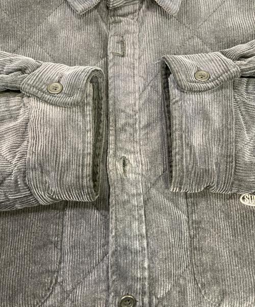 SUPREME（シュプリーム）SUPREME (シュプリーム) Quilted Corduroy Shirt ネイビー サイズ:XLの古着・服飾アイテム