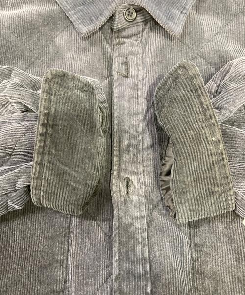 SUPREME（シュプリーム）SUPREME (シュプリーム) Quilted Corduroy Shirt ネイビー サイズ:XLの古着・服飾アイテム