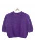 TRICOTS JEAN MARC (トリコットジーンマルク) ニットカーディガン パープル サイズ:FREE：5000円