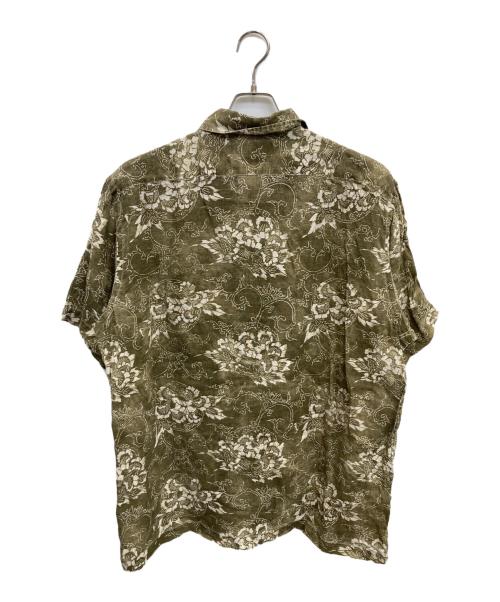 POLO RALPH LAUREN（ポロ・ラルフローレン）POLO RALPH LAUREN (ポロ・ラルフローレン) リネンシャツ カーキ サイズ:XLの古着・服飾アイテム