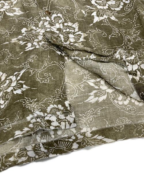 POLO RALPH LAUREN（ポロ・ラルフローレン）POLO RALPH LAUREN (ポロ・ラルフローレン) リネンシャツ カーキ サイズ:XLの古着・服飾アイテム