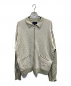 thisisneverthatディスイズネバーザット）の古着「ニットジャケット」｜黄緑