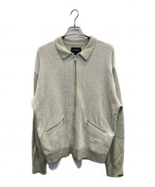 thisisneverthat（ディスイズネバーザット）の古着「ニットジャケット」｜黄緑