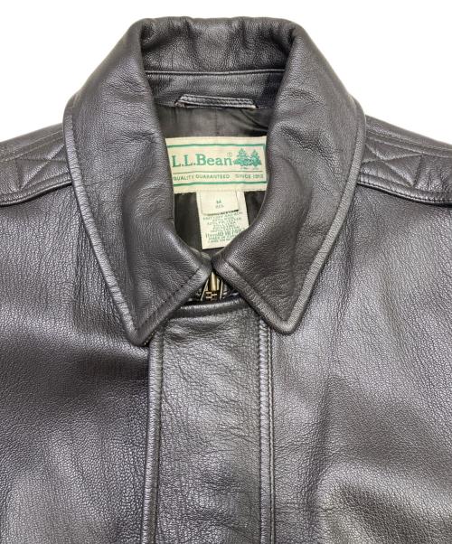L.L.Bean（エルエルビーン）L.L.Bean (エルエルビーン) A-2type lether jacket ブラウン サイズ:Mの古着・服飾アイテム