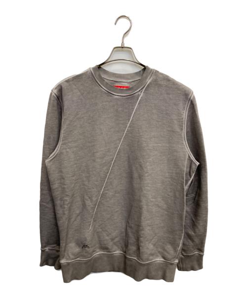 DIESEL（ディーゼル）DIESEL (ディーゼル) A-COLD-WALL (ア・コールド・ウォール) スウェット グレー サイズ:Mの古着・服飾アイテム