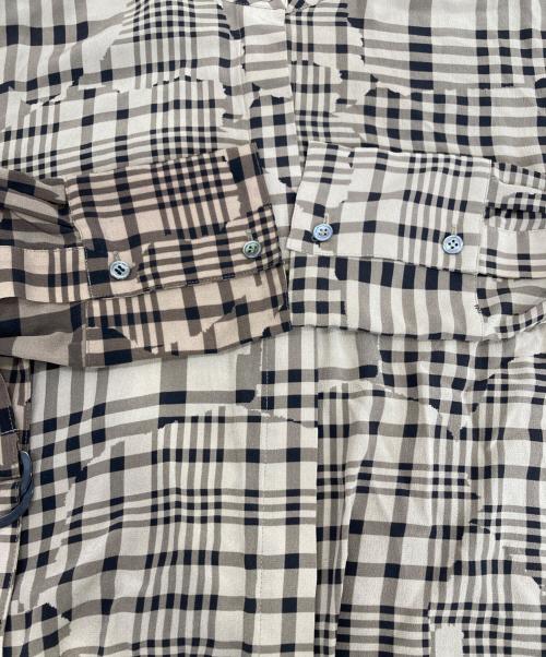 ROKH（ロク）rokh (ロク) シルクシャツ ベージュ サイズ:UK8の古着・服飾アイテム