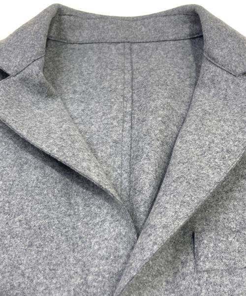 eleventy（イレブンティ）eleventy (イレブンティ) 袖切替テーラードジャケット グレー サイズ:Lの古着・服飾アイテム