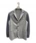 eleventy（イレブンティ）の古着「袖切替テーラードジャケット」｜グレー