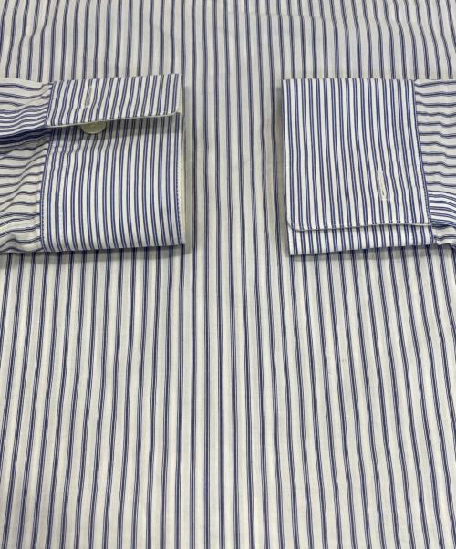 Y's（ワイズ）Y's (ワイズ) ストライプブラウス ブルー サイズ:1の古着・服飾アイテム