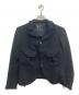 Y's（ワイズ）の古着「裁ち切りフラップポケットジャケット」｜ブラック