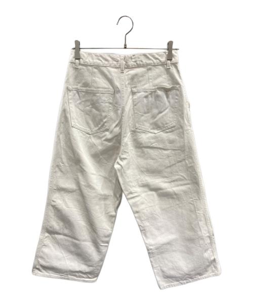 AURALEE（オーラリー）AURALEE (オーラリー) HARD TWIST DENIM WIDE SLACKS アイボリー サイズ:3の古着・服飾アイテム