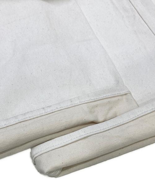 AURALEE（オーラリー）AURALEE (オーラリー) HARD TWIST DENIM WIDE SLACKS アイボリー サイズ:3の古着・服飾アイテム