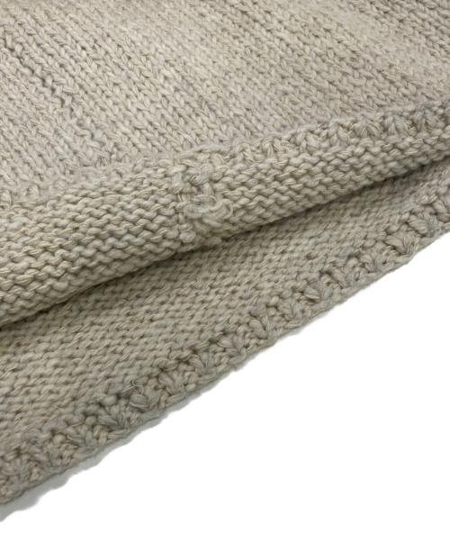 45R（フォーティファイブ・アール）45R (フォーティファイブ・アール) ローゲージニット ベージュ サイズ:表記無しの古着・服飾アイテム