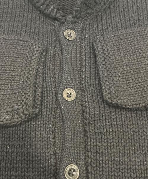 umii 908（ウミキューゼロハチ）umii 908 (ウミキューゼロハチ) ショールカラーカーディガン ネイビー サイズ:4の古着・服飾アイテム