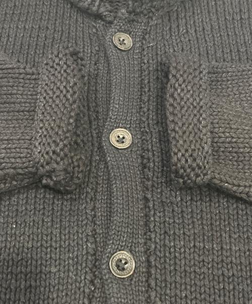 umii 908（ウミキューゼロハチ）umii 908 (ウミキューゼロハチ) ショールカラーカーディガン ネイビー サイズ:4の古着・服飾アイテム