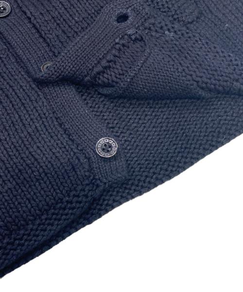 umii 908（ウミキューゼロハチ）umii 908 (ウミキューゼロハチ) ショールカラーカーディガン ネイビー サイズ:4の古着・服飾アイテム