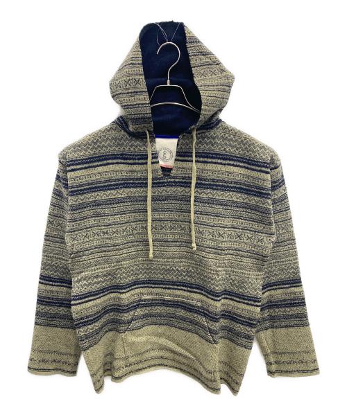 45rpm（45アールピーエム）45rpm (45アールピーエム) ニットパーカー カーキ サイズ:表記無しの古着・服飾アイテム