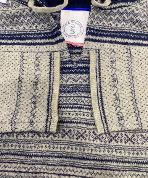 45rpm（45アールピーエム）45rpm (45アールピーエム) ニットパーカー カーキ サイズ:表記無しの古着・服飾アイテム