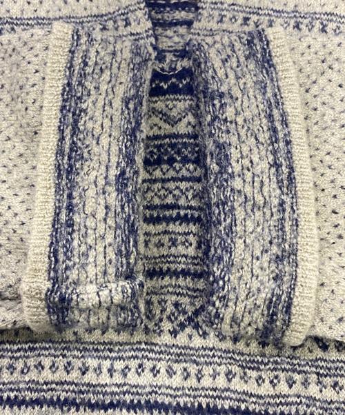 45rpm（45アールピーエム）45rpm (45アールピーエム) ニットパーカー カーキ サイズ:表記無しの古着・服飾アイテム