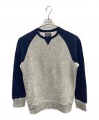 LOOPWHEELERループウィラー）の古着「ラグランスウェット」｜グレー