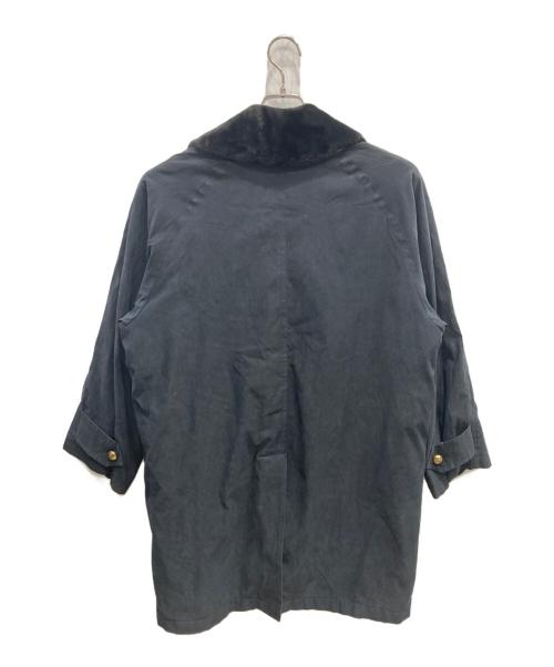 Burberry's（バーバリーズ）Burberry's (バーバリーズ) ステンカラーコート ブラック サイズ:-の古着・服飾アイテム