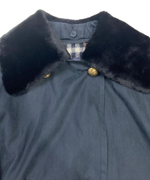 Burberry's（バーバリーズ）Burberry's (バーバリーズ) ステンカラーコート ブラック サイズ:-の古着・服飾アイテム