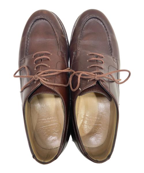 PARABOOT（パラブーツ）PARABOOT (パラブーツ) レザーシューズ ブラウン サイズ:6 1/2の古着・服飾アイテム