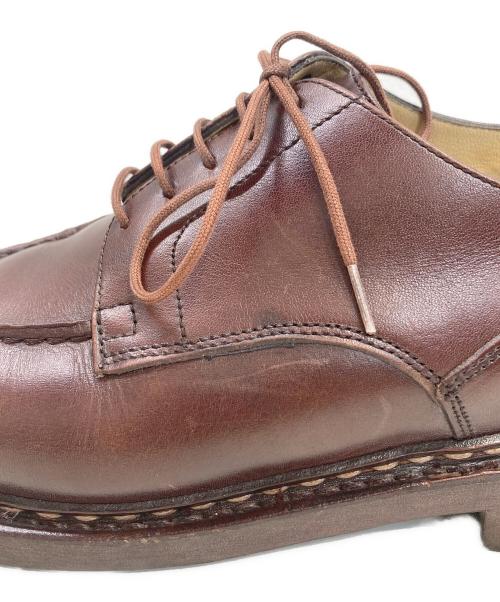 PARABOOT（パラブーツ）PARABOOT (パラブーツ) レザーシューズ ブラウン サイズ:6 1/2の古着・服飾アイテム