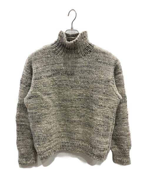 45R（フォーティファイブ・アール）45R (フォーティファイブ・アール) タートルネックニット ベージュ サイズ:4の古着・服飾アイテム