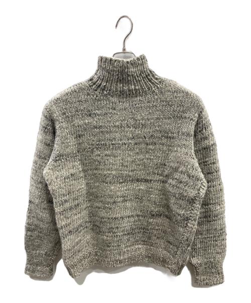 45R（フォーティファイブ・アール）45R (フォーティファイブ・アール) タートルネックニット ベージュ サイズ:4の古着・服飾アイテム