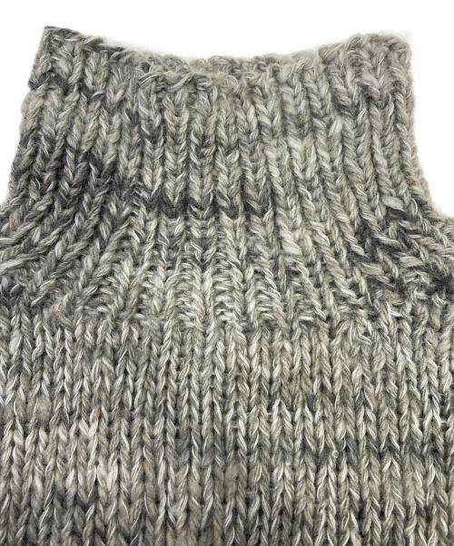 45R（フォーティファイブ・アール）45R (フォーティファイブ・アール) タートルネックニット ベージュ サイズ:4の古着・服飾アイテム