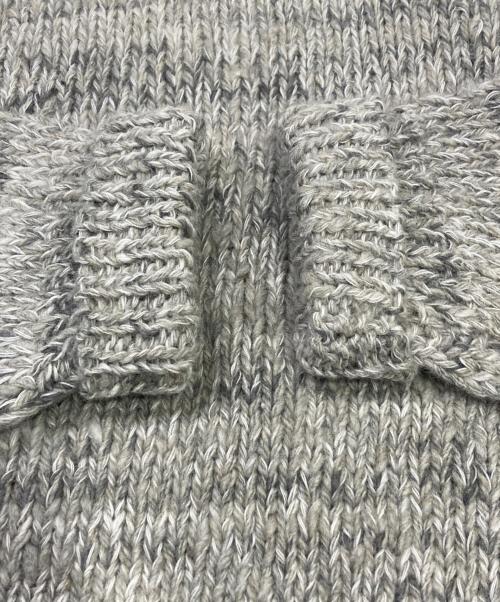 45R（フォーティファイブ・アール）45R (フォーティファイブ・アール) タートルネックニット ベージュ サイズ:4の古着・服飾アイテム