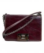 FURLAフルラ）の古着「クロスボディーバッグ」｜ボルドー