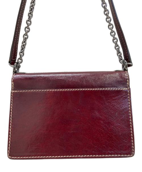 FURLA（フルラ）FURLA (フルラ) クロスボディーバッグ ボルドーの古着・服飾アイテム