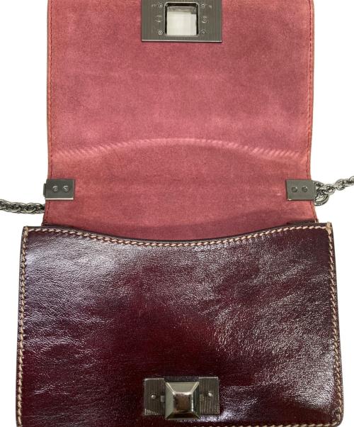 FURLA（フルラ）FURLA (フルラ) クロスボディーバッグ ボルドーの古着・服飾アイテム