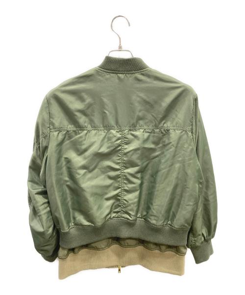 Risley（リズレー）risley (リズレー) ブルゾン オリーブ サイズ:Fの古着・服飾アイテム