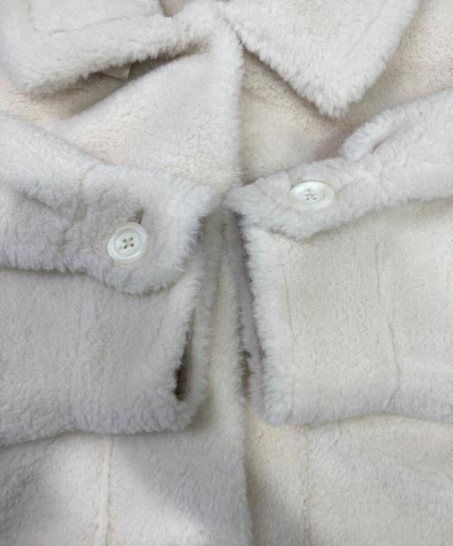 CAFUNE（カフネ）CAFUNE (カフネ) フェイクムートンジャケット アイボリー サイズ:38の古着・服飾アイテム