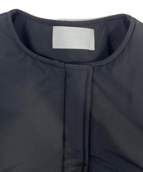 CELFORD（セルフォード）CELFORD (セルフォード) エコファーコンビブルゾン ブラック サイズ:36の古着・服飾アイテム