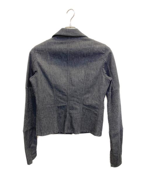 CHANEL（シャネル）CHANEL (シャネル) ニット切替デニムセットアップ インディゴ サイズ:38の古着・服飾アイテム