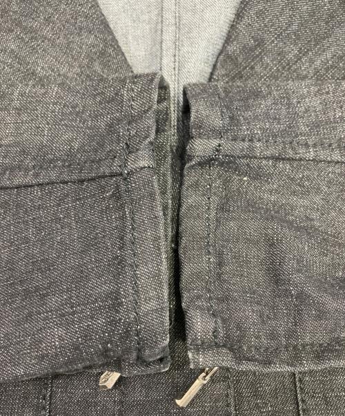 CHANEL（シャネル）CHANEL (シャネル) ニット切替デニムセットアップ インディゴ サイズ:38の古着・服飾アイテム