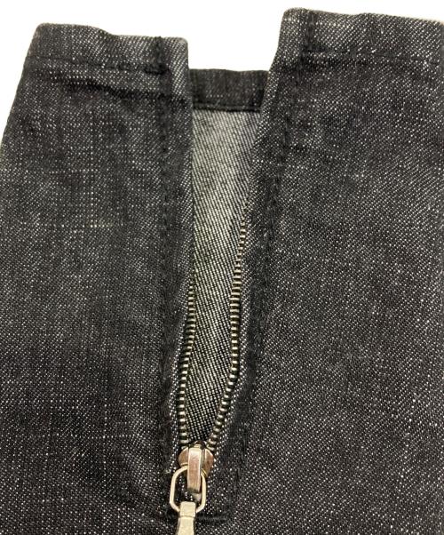 CHANEL（シャネル）CHANEL (シャネル) ニット切替デニムセットアップ インディゴ サイズ:38の古着・服飾アイテム