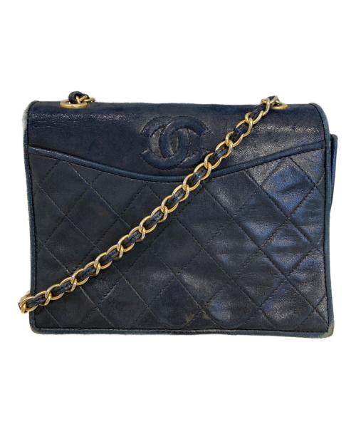 CHANEL（シャネル）CHANEL (シャネル) チェーンショルダーバッグ ブラックの古着・服飾アイテム